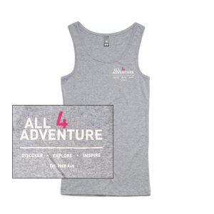 All4Adventure Singlet CampBoss “Discover Explore Inspire” Ladies
